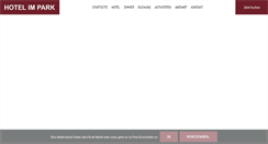 Desktop Screenshot of hotelimpark.de