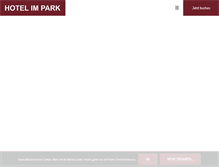 Tablet Screenshot of hotelimpark.de